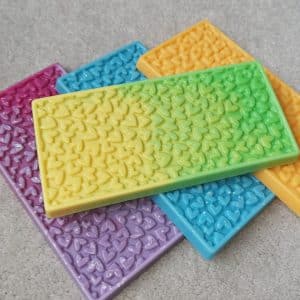 Heart Wax Melt Slab, Tiny Toes Baby Boutique Trowbridge