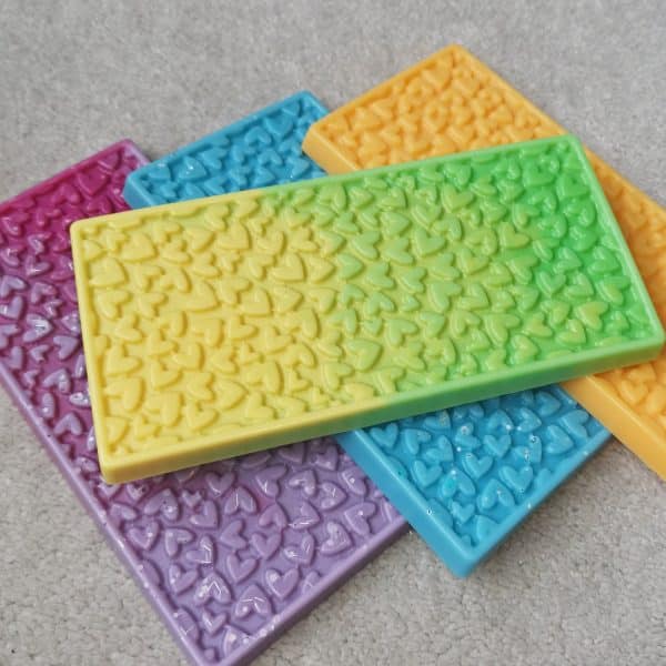 Heart Wax Melt Slab, Tiny Toes Baby Boutique Trowbridge