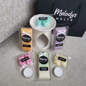 Wax Melts and Burner Starter Gift Bag Set