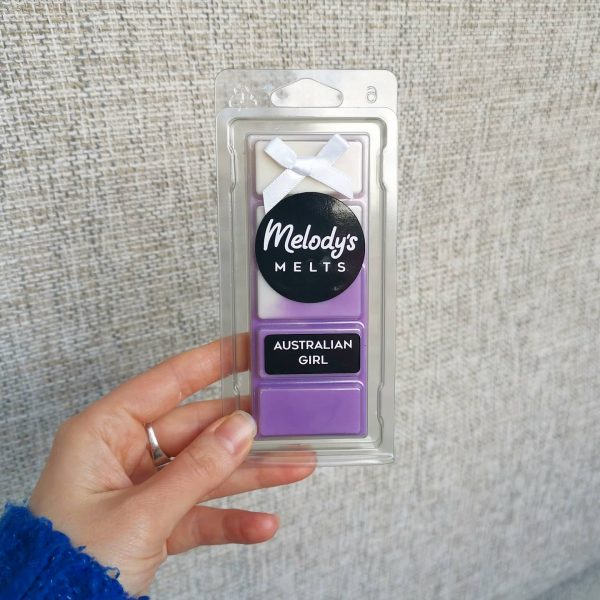 Australian girl wax melts, Melody's Melts