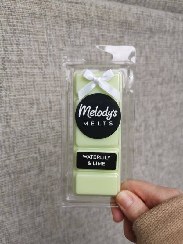 Waterlily & Lime Wax Melt Snap Bar