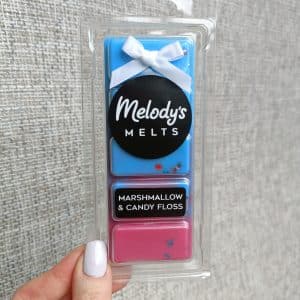 Marshmallow and Candyfloss Wax Melt Snap Bar