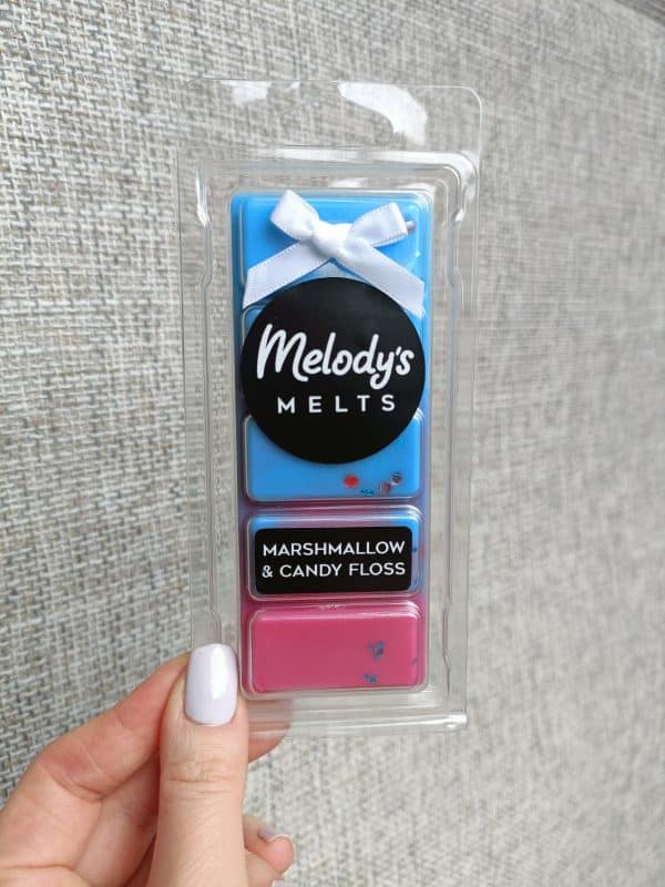 Marshmallow and Candyfloss Wax Melt Snap Bar