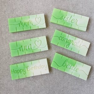 Words bars, Wax Melts, Melody's Melts, Wiltshire UK