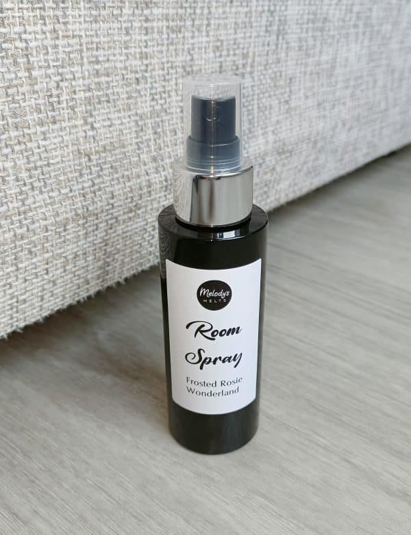 Frosted Rosie Wonderland Room Spray, Melody's Melts, UK