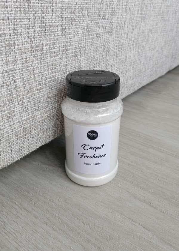 Carpet Freshener, Snow Fairy, Melody's Melts UK.